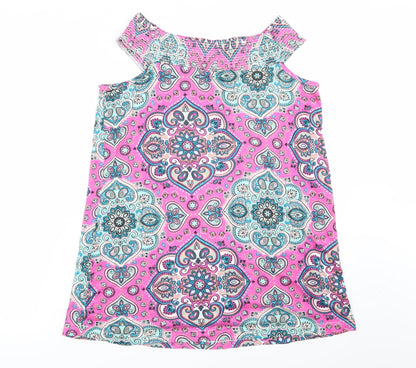 Womens UK Size 8 be you Multicoloured Basic Tank