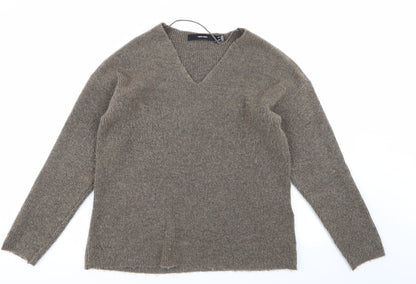 Womens UK Size XS VERO MODA Brown Pullover Jumper