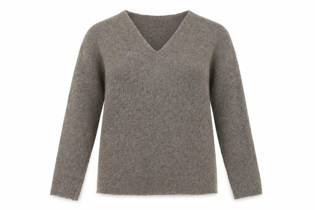 Womens UK Size XS VERO MODA Brown Pullover Jumper