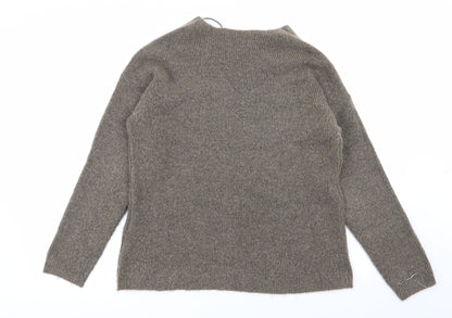 Womens UK Size XS VERO MODA Brown Pullover Jumper