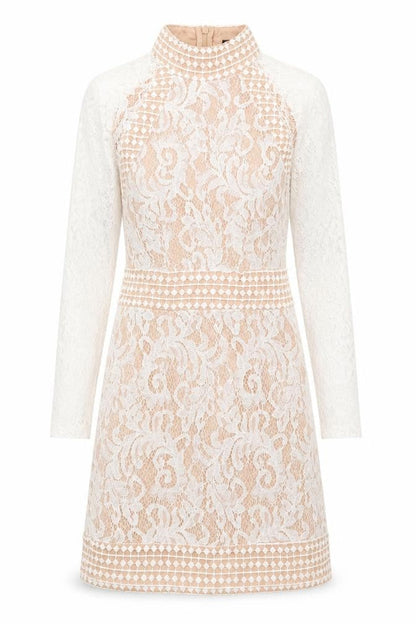 PLT Womens Multicoloured Geometric  A-Line  Size 8