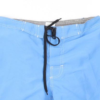 Big Fisch Boys Blue   Sweat Shorts Size S