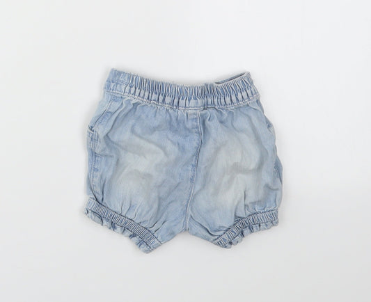 George Girls Blue   Capri Jeans Size 6-9 Months
