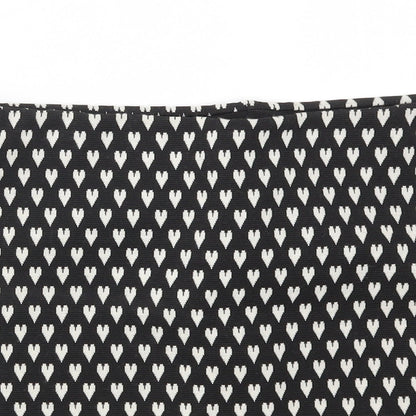 Primark Womens Multicoloured Geometric  A-Line Skirt Size 10  - stretch waistband