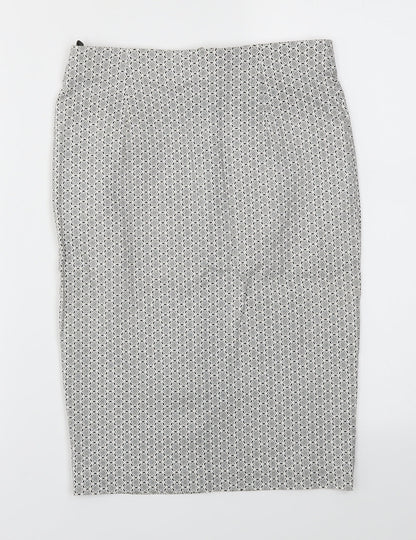 Primark Womens Multicoloured Geometric  A-Line Skirt Size 10