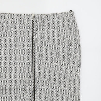 Primark Womens Multicoloured Geometric  A-Line Skirt Size 10