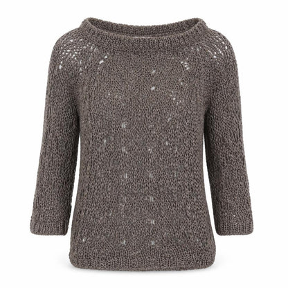 Womens UK Size S M&S Brown Pullover Jumper