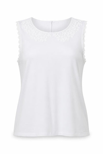Womens UK Size 12 Topshop White Basic T-Shirt