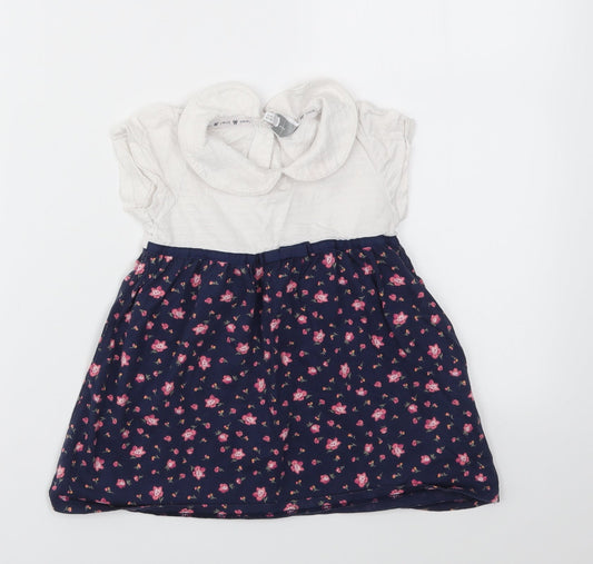 Debenhams Girls Multicoloured Floral  Fit & Flare  Size 18-24 Months
