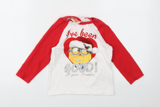 YD Boys Multicoloured   Basic T-Shirt Size 5-6 Years
