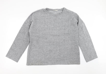 Womens UK Size M Zara Grey Pullover Jumper
