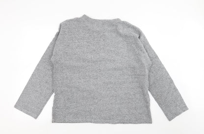 Womens UK Size M Zara Grey Pullover Jumper