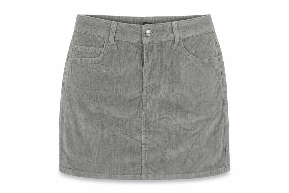 Bradford Womens Green  Corduroy Mini Skirt Size 8