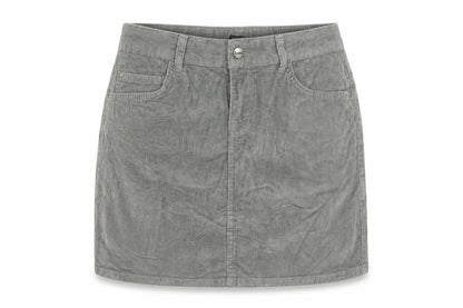Bradford Womens Green  Corduroy Mini Skirt Size 8
