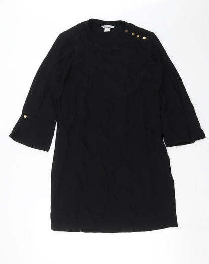 H&M Womens Black   Shift  Size 10