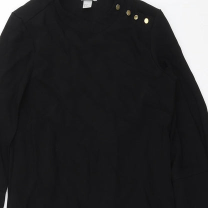 H&M Womens Black   Shift  Size 10
