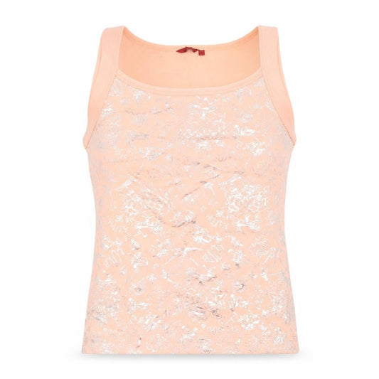 Womens UK Size L Debenhams Pink Basic T-Shirt