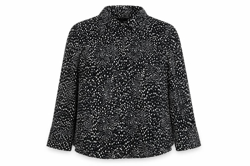 Womens UK Size 14 Debenhams Black Basic Blouse