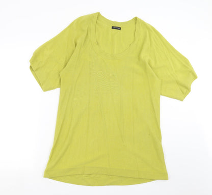 Rogers+Rogers Womens Green  Knit Pullover Jumper Size 18