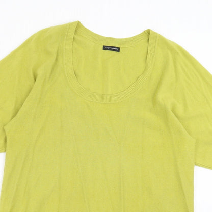 Rogers+Rogers Womens Green  Knit Pullover Jumper Size 18