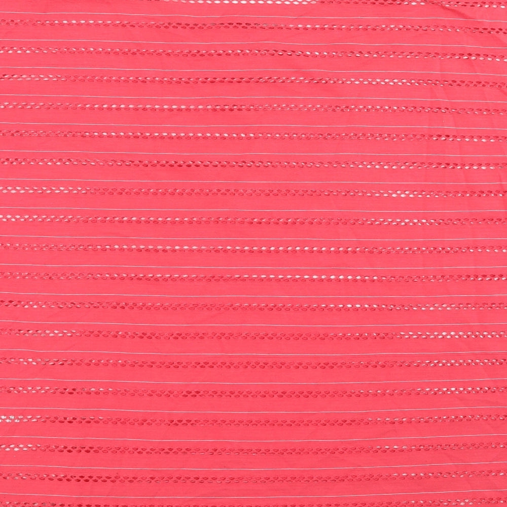 Womens UK Size 14 Evie Pink Basic T-Shirt