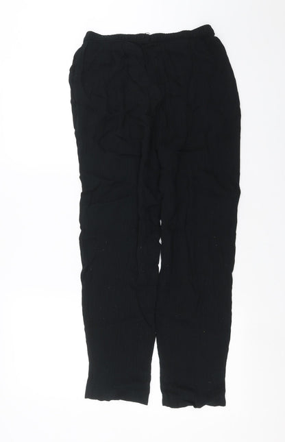 Womens UK Size 14 Marks and Spencer Regular Fit  Black Trousers