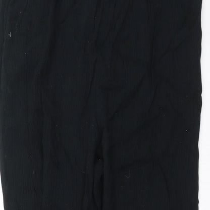 Womens UK Size 14 Marks and Spencer Regular Fit  Black Trousers