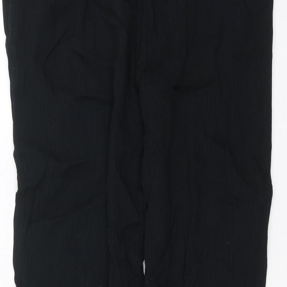 Womens UK Size 14 Marks and Spencer Regular Fit  Black Trousers