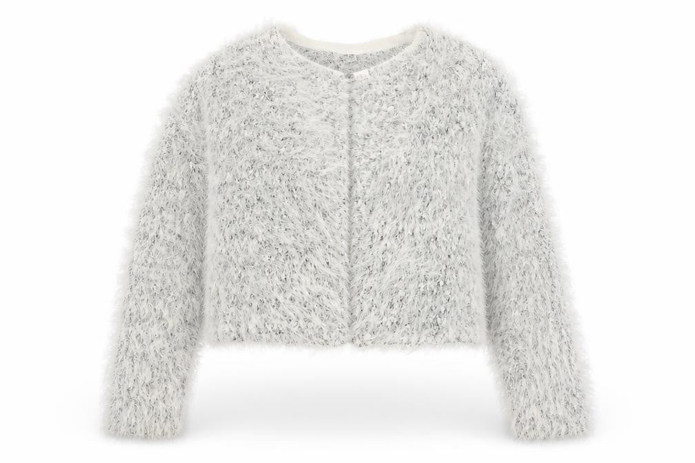 Womens UK Size XS H&M White Cardigan Jumper