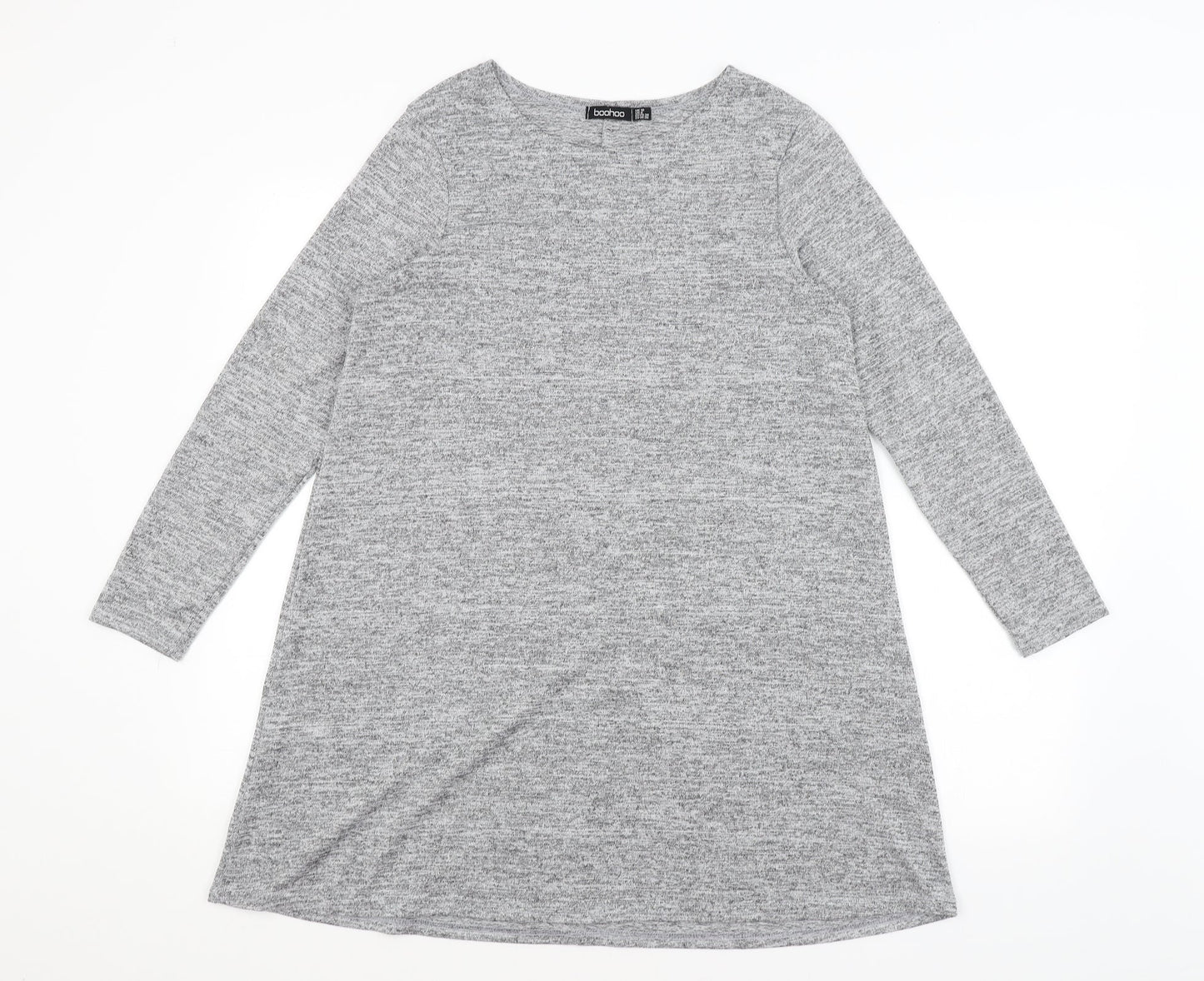 Boohoo Womens Grey   Pullover Jumper Size 10