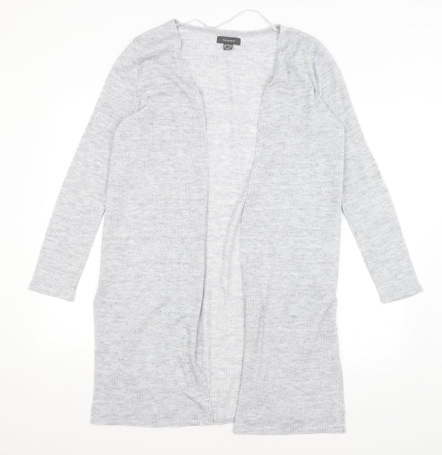 Primark Womens Grey   Cardigan Jumper Size M