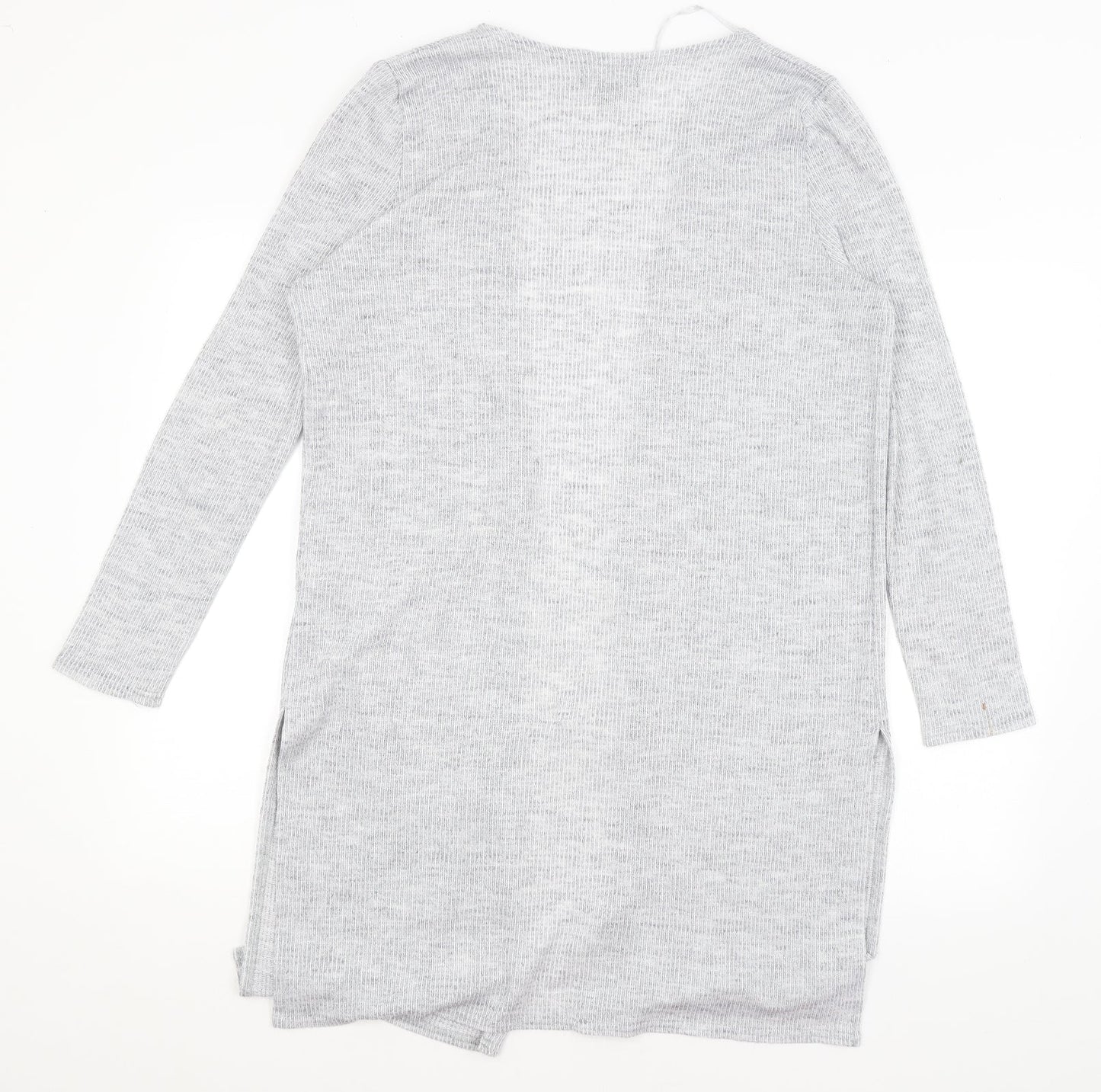 Primark Womens Grey   Cardigan Jumper Size M