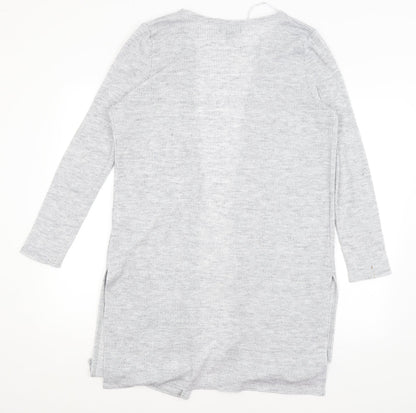 Primark Womens Grey   Cardigan Jumper Size M