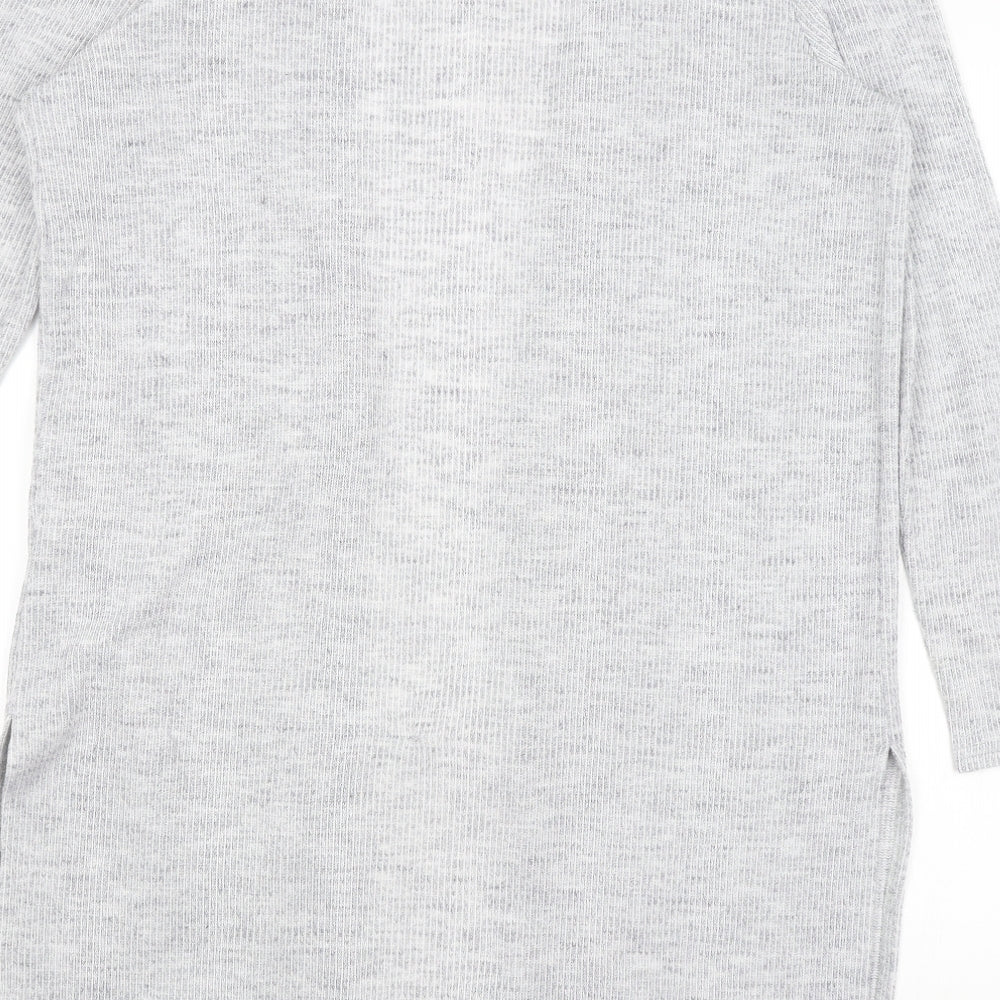 Primark Womens Grey   Cardigan Jumper Size M