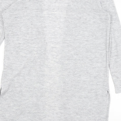 Primark Womens Grey   Cardigan Jumper Size M