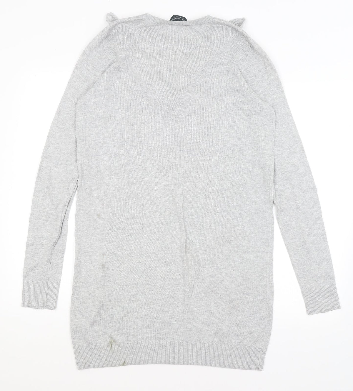 Womens UK Size 10 Dorothy Perkins Grey Pullover Jumper