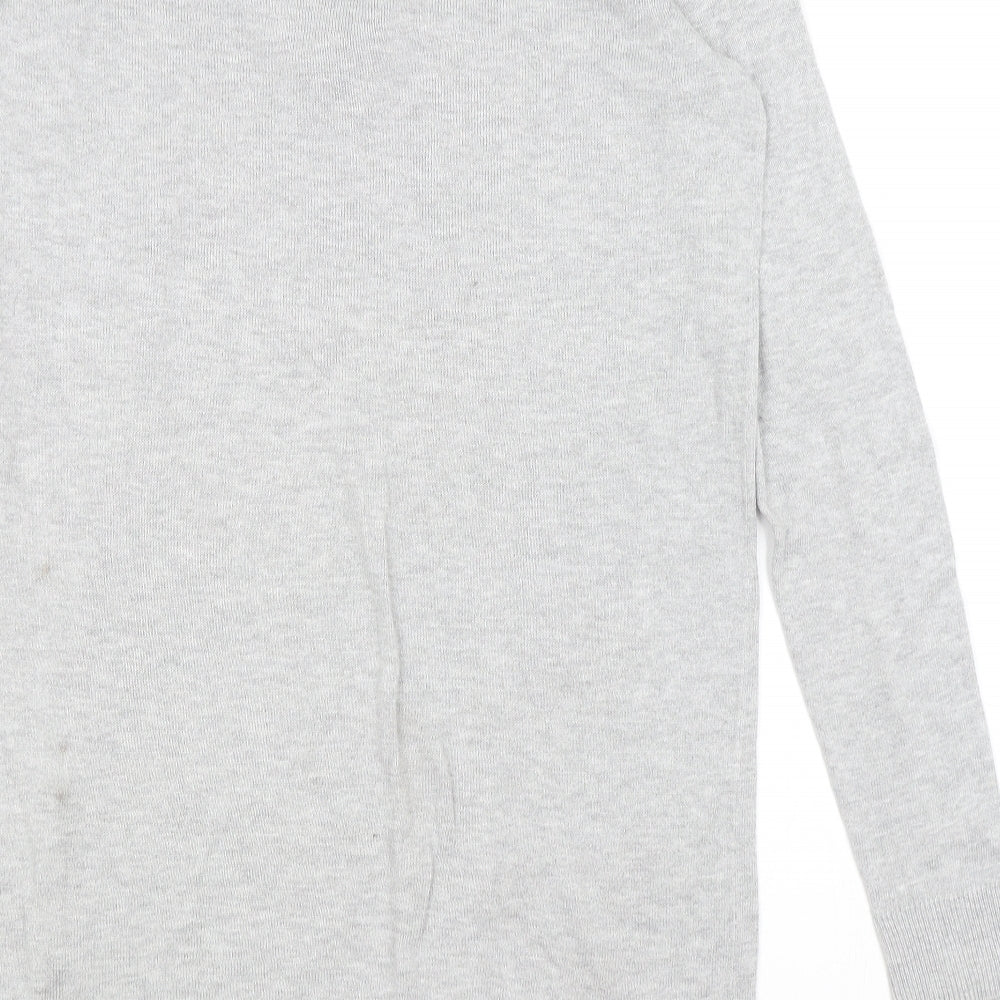 Womens UK Size 10 Dorothy Perkins Grey Pullover Jumper