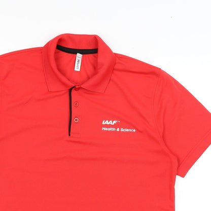 Proact Mens Red    Polo Size M