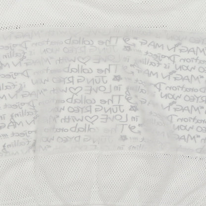 Womens UK Size M Flammode White Basic T-Shirt