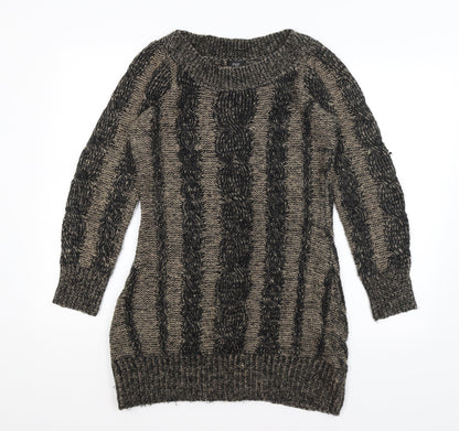 F&F Womens Brown   Pullover Jumper Size 10