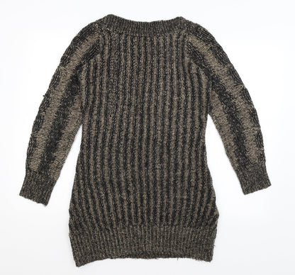 F&F Womens Brown   Pullover Jumper Size 10