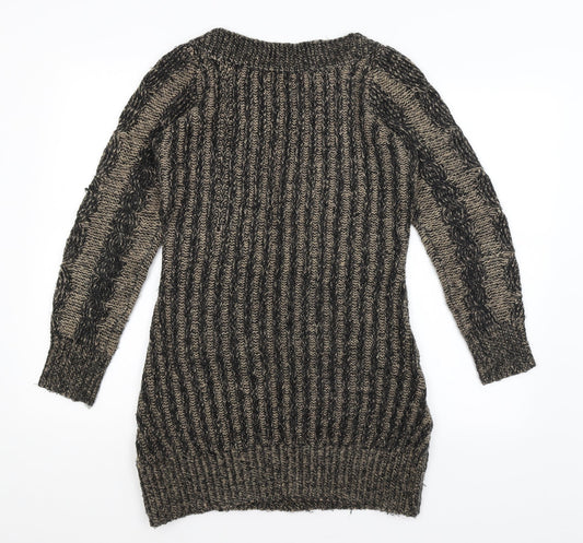 F&F Womens Brown   Pullover Jumper Size 10