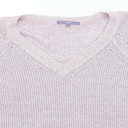 Womens UK Size L NEXT Purple Pullover Jumper