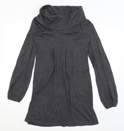 Preworn Womens Grey   T-Shirt Dress  Size S