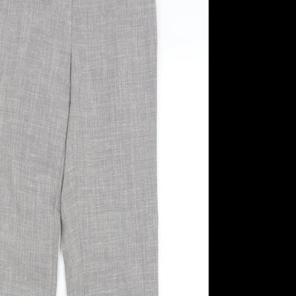 Womens UK Size 12 Damart Regular Fit  Grey Trousers