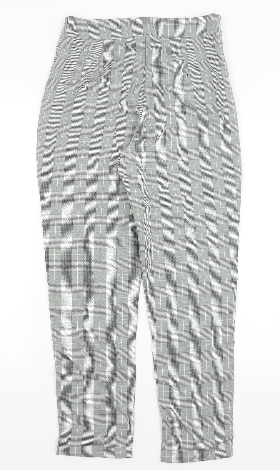 Womens UK Size 10 Nasty Gal Regular Fit  Grey Trousers