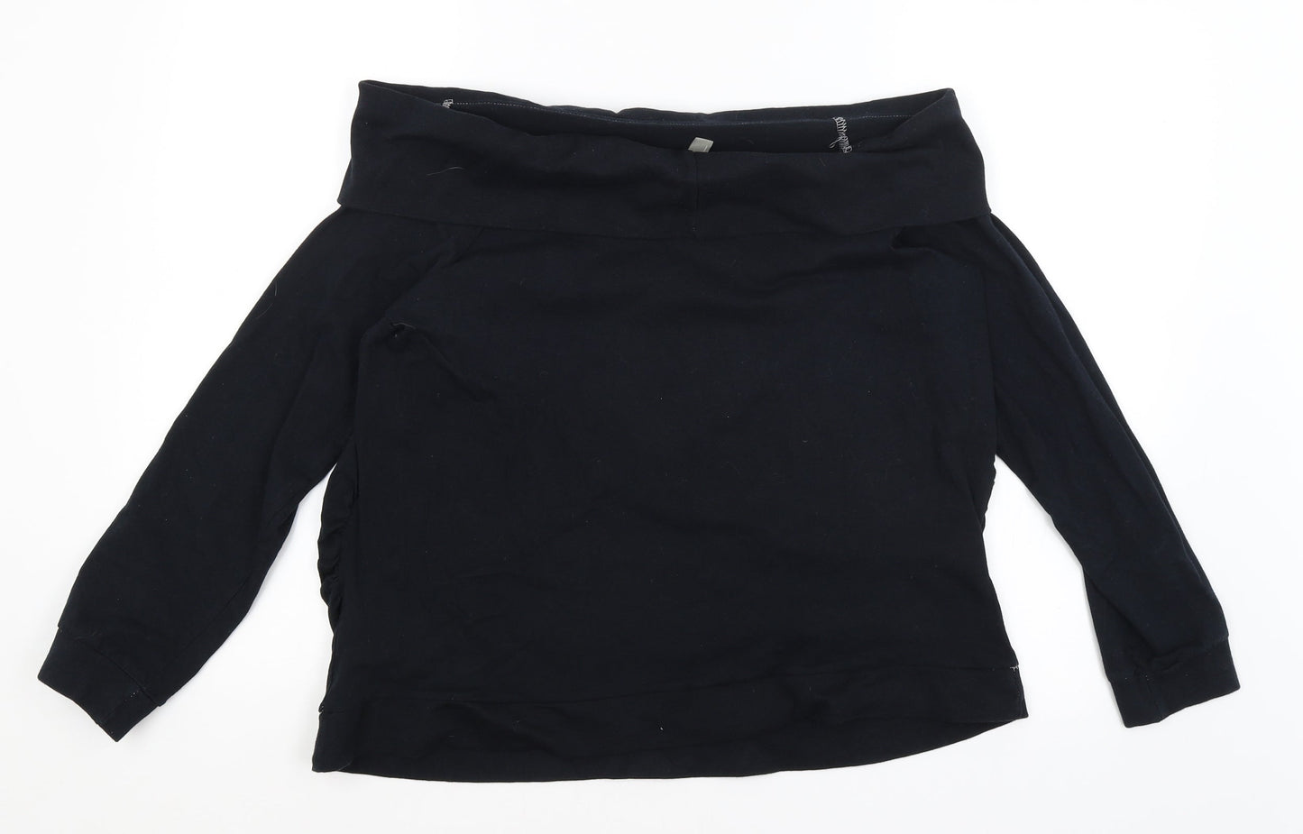 Womens UK Size 14 ASOS Blue Basic T-Shirt