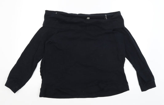 Womens UK Size 14 ASOS Blue Basic T-Shirt