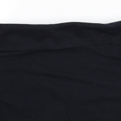 Womens UK Size 14 ASOS Blue Basic T-Shirt