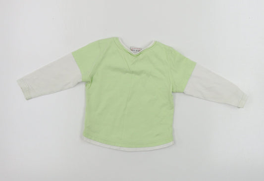 NEXT  Girls Green   Basic T-Shirt Size 12-18 Months